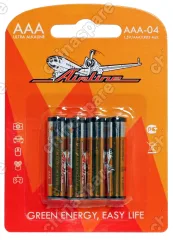 Батарейки LR03/AAA щелочные 4 шт.
