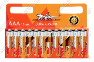 Батарейки LR03/AAA щелочные 12 шт.