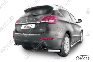 Уголки d57 Arbori нерж. сталь для HAVAL H2 2014-нв