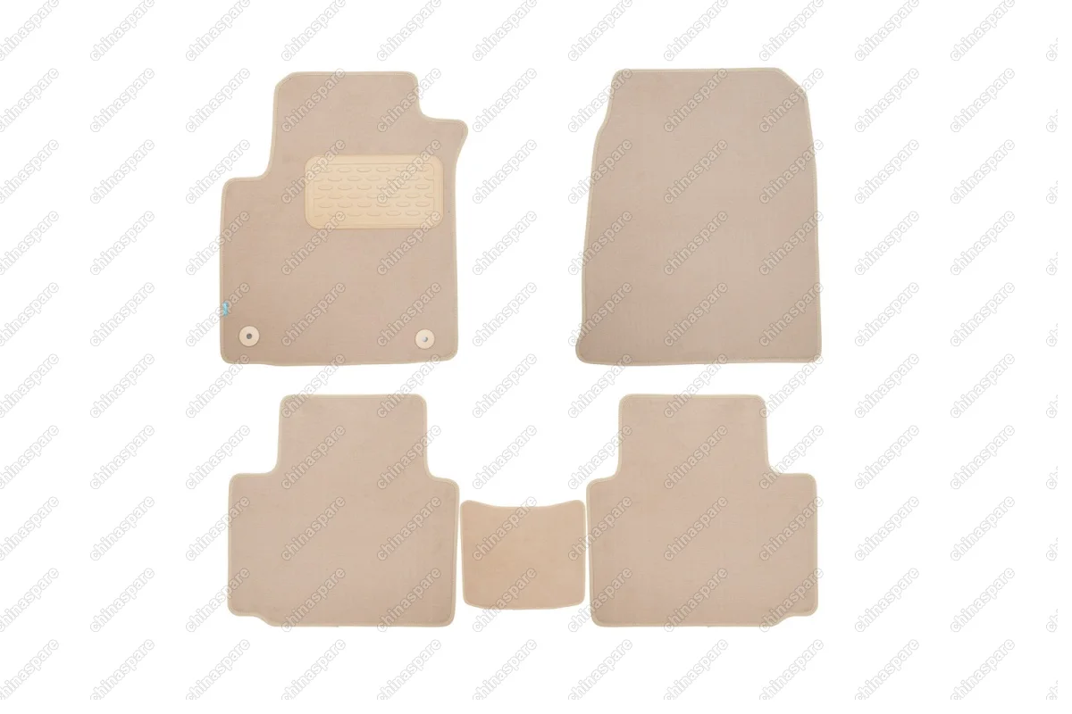 Коврики в салон Klever Premium HAVAL H2, 2015-> кросс., 5 шт. (текстиль, бежевые)
