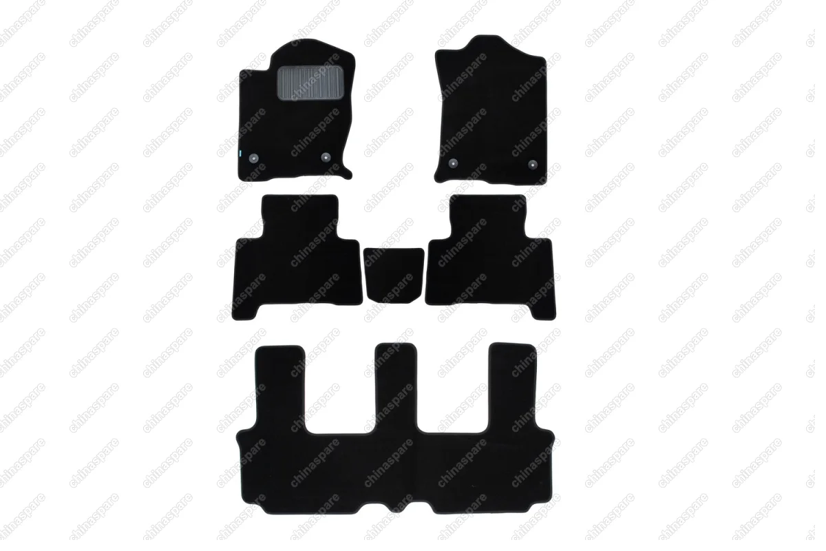 Коврики в салон Klever Premium HAVAL H9, 2015-> кросс., 6 шт. (текстиль)