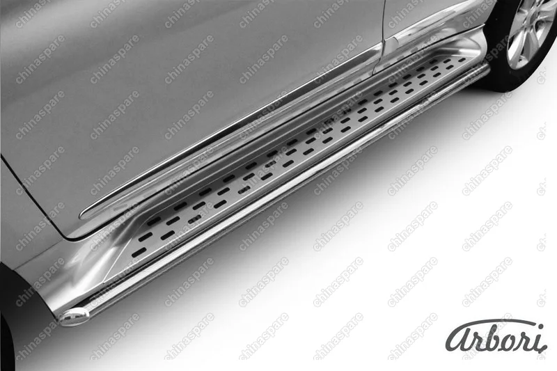 Защита штатного порога Arbori d42 HAVAL H9 2015-