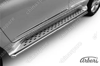 Защита штатного порога Arbori d42 HAVAL H9 2015-