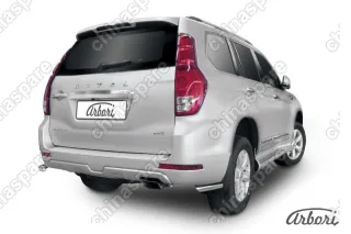 Защита задняя уголки Arbori d57 HAVAL H9 2015-
