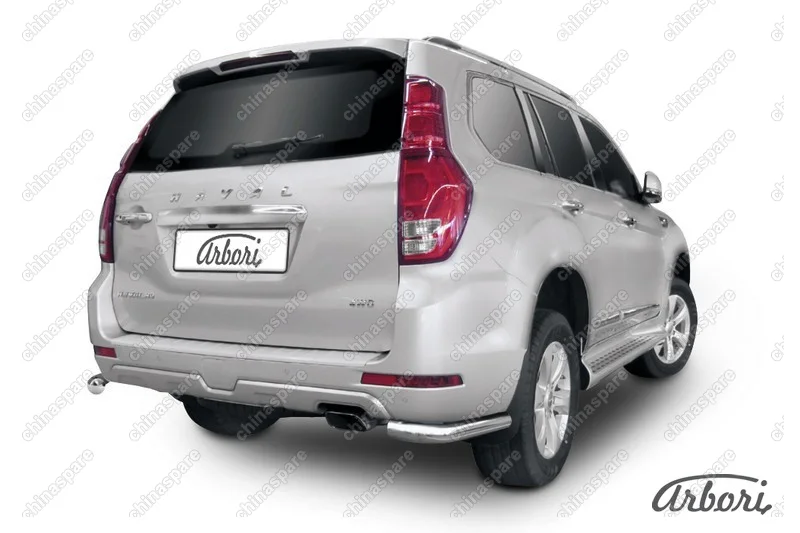 Защита задняя уголки Arbori d76 HAVAL H9 2015-