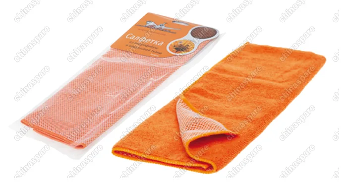 Салфетка из микрофибры и коралловой ткани