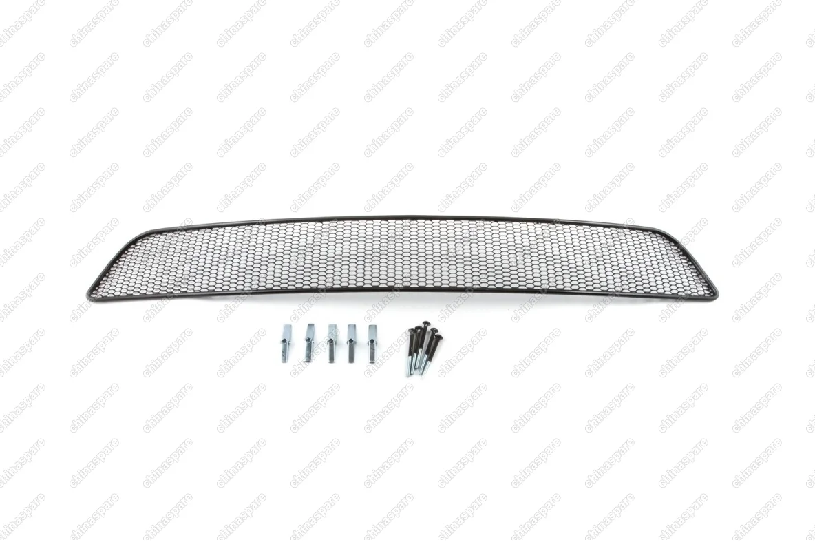 1230212201 Сетка на бампер внешняя для HONDA Accord 2012->, черн., 20 мм (сота)