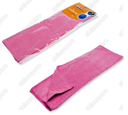 Салфетка из микрофибры розовая