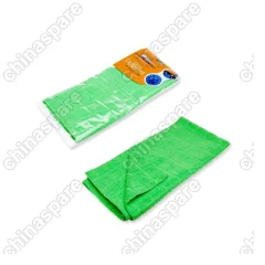 Салфетка из микрофибры зеленая