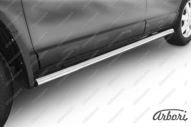 AFZDAHCRV08 Защита порогов d57 труба  Arbori нерж. сталь для Honda CR-V 2009-2012