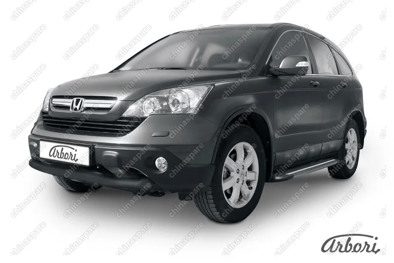 AFZDAHCRV02B Защита переднего бампера d76 Arbori черн. для Honda CR-V 2009-2012