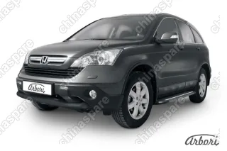 AFZDAHCRV02B Защита переднего бампера d76 Arbori черн. для Honda CR-V 2009-2012