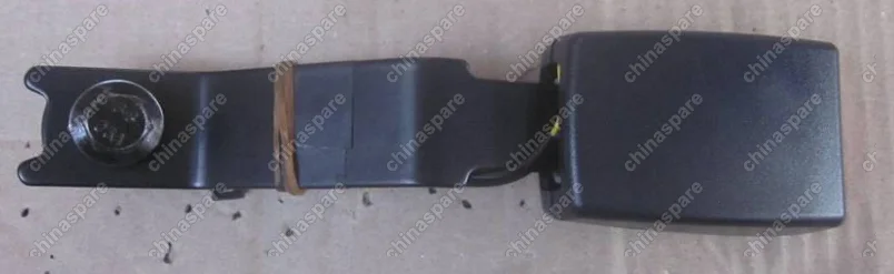 106800110350669 Замок ремня безопасности водителя (черный) Geely Emgrand EC7