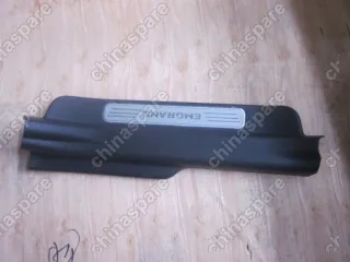 Накладка порога левая (цвет черный) Geely Emgrand EC7