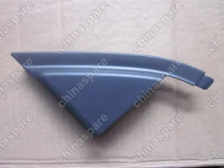 106800258400669 Накладка угловая передней левой двери (черный) Geely Emgrand EC7