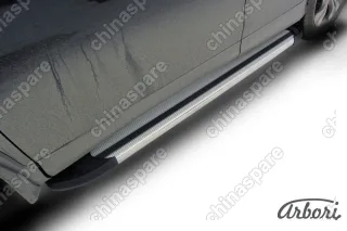 AFZDAALHCRV1304 Комплект алюминиевых порогов Arbori Luxe Silver 1700 для HONDA CR-V 2012-2017