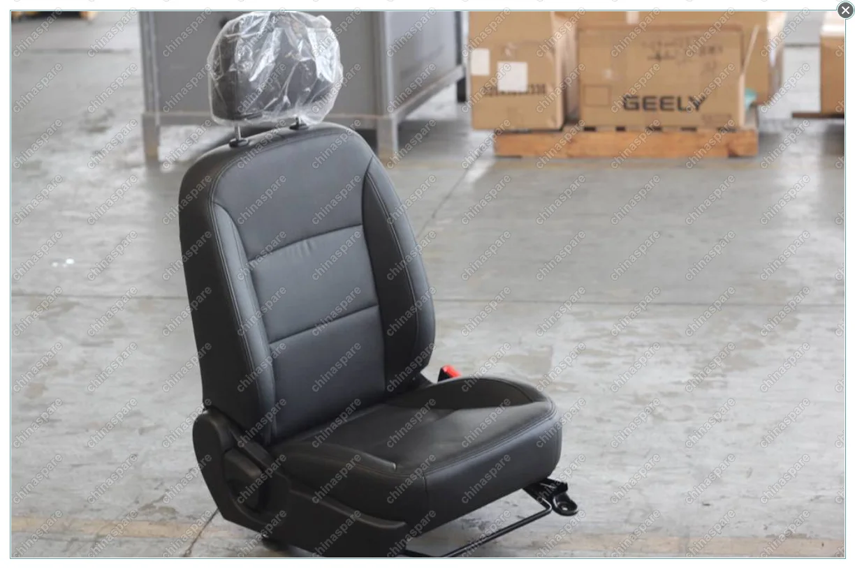 101802614100669 Сиденье переднее правое (кожа, черноe, обогрев) Geely Emgrand EC7