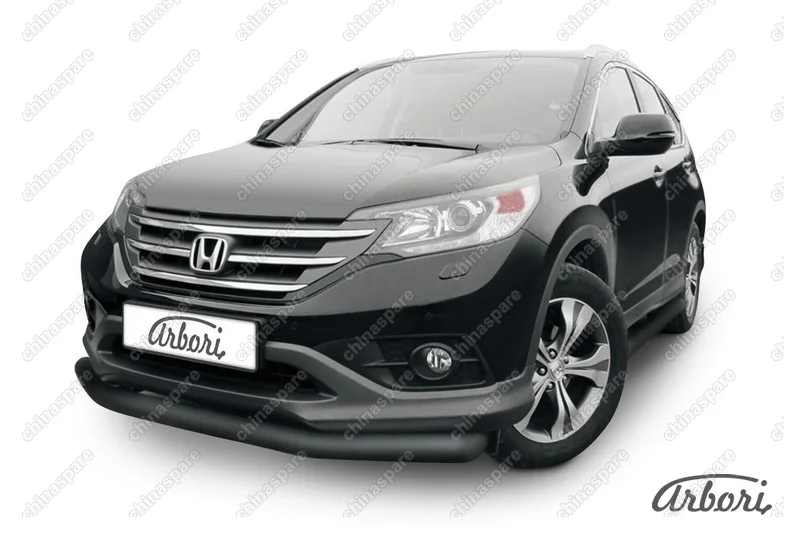 AFZDAHCRV1302B Защита переднего бампера d76 Arbori черн. для Honda CR-V 2L 2012-2017