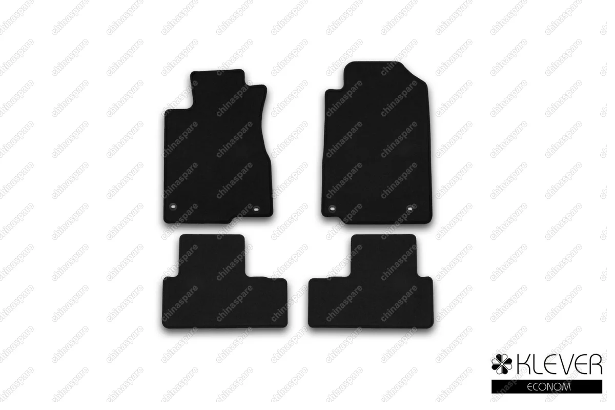 KLEVER01183001200k Коврики в салон Klever Econom HONDA CR-V, 2015-2016, кросс., 4 шт. (текстиль)