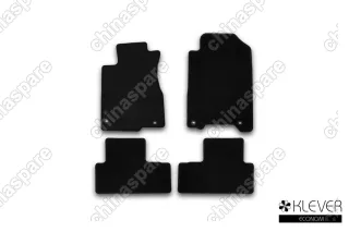KLEVER01183101200k Коврики в салон Klever Econom HONDA CR-V, 2015->, кросс., с сабвуфером, 4 шт. (текстиль)
