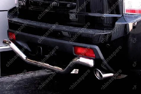 HPIL750724 Защита заднего бампера d 60  "волна" "Honda Pilot" 2008-, HPIL.75.0724