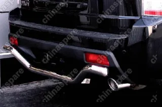 HPIL750724 Защита заднего бампера d 60  "волна" "Honda Pilot" 2008-, HPIL.75.0724