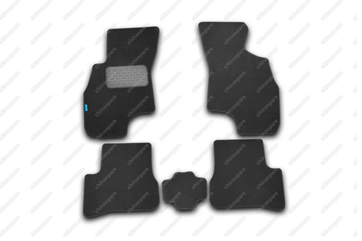 NLT200611110kh Коврики в салон HYUNDAI Accent 2000-2005, сед., 5 шт. (текстиль)