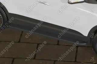 AFZDAALHCRET4WD01 Комплект алюминиевых порогов Arbori Optima Black 1700 для HYUNDAI Creta 2016-нв