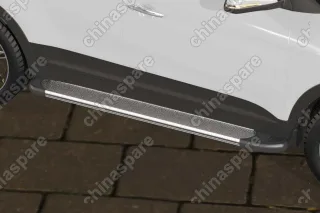 AFZDAALHCRET4WD02 Комплект алюминиевых порогов Arbori Optima Silver 1700 для HYUNDAI Creta 2016-нв