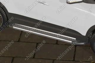 AFZDAALHCRET4WD05 Комплект алюминиевых порогов Arbori Standart Silver 1700 для HYUNDAI Creta 2016-нв