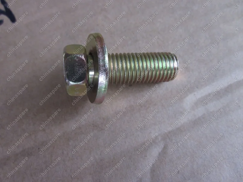 JQ141C1028 Hexagon head bolt &amp; plain washer assy. Geely Emgrand EC7