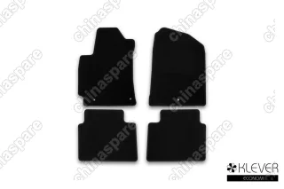 KLEVER01205901200k Коврики в салон Klever Econom HYUNDAI Elantra 2016->, сед., 4 шт. (текстиль)