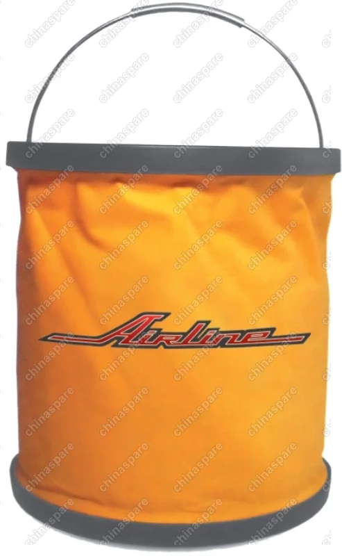 Ведро-трансформер оранжевое