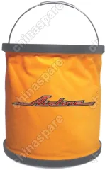Ведро-трансформер оранжевое