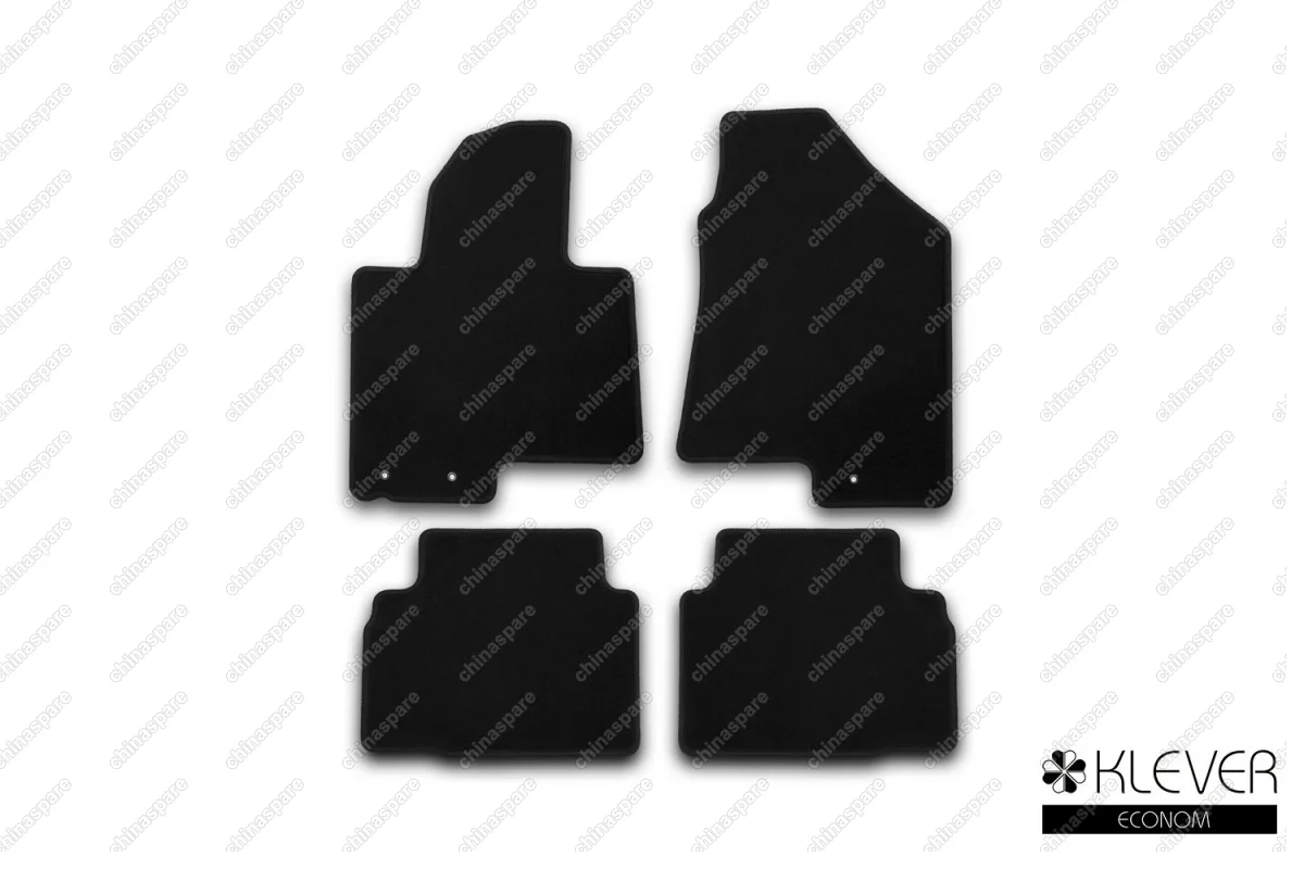 KVR01203601200k Коврики в салон Klever Econom HYUNDAI IX35 2010-> кросс., 4 шт. (текстиль)