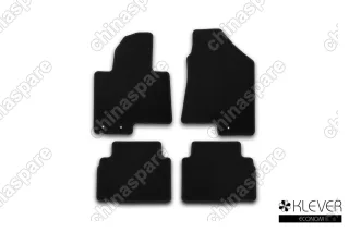 KVR01203601200k Коврики в салон Klever Econom HYUNDAI IX35 2010-> кросс., 4 шт. (текстиль)