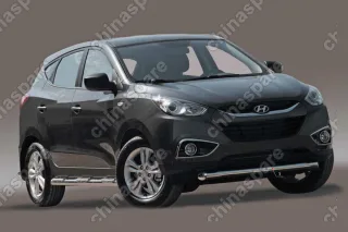 HYIX481060 Защита переднего бампера d76 короткая "Hyundai IX 35" 2010-, HYIX.48.1060
