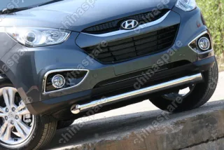 HYIX481060 Защита переднего бампера d76 короткая "Hyundai IX 35" 2010-, HYIX.48.1060