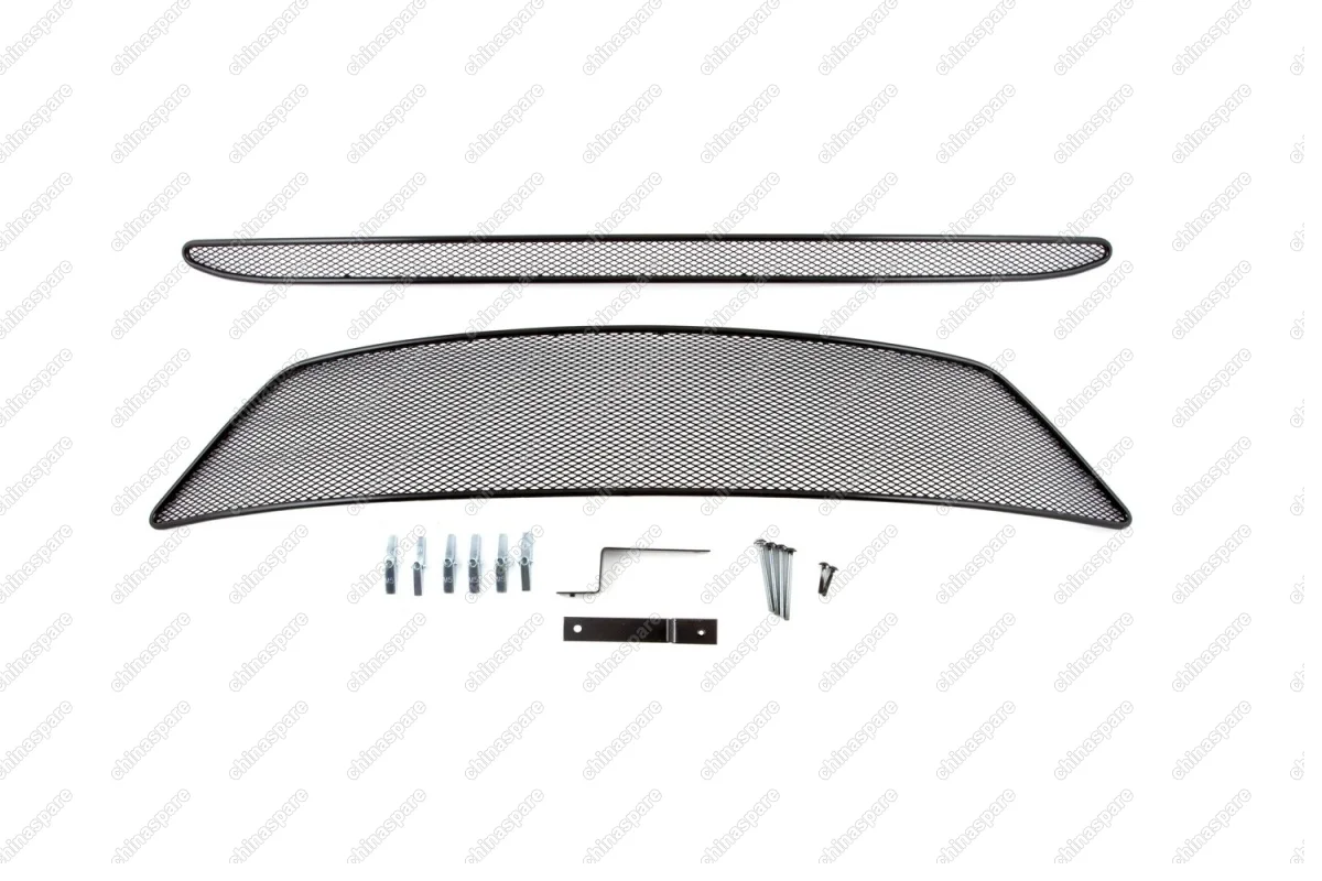 1250310101 Сетка на бампер внешняя для HYUNDAI ix35 2010->, 2 шт., черн., 10 мм