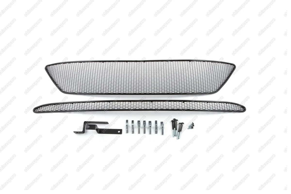 1250310201 Сетка на бампер внешняя для HYUNDAI ix35 2010->, 2 шт., черн., 20 мм (сота)
