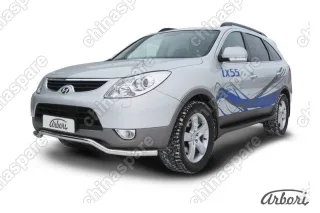 AFZDAHI5501 Защита переднего бампера d57 "волна" Arbori нерж. сталь для Hyundai Ix55 2008-2013