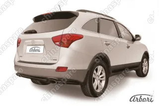 AFZDAHI5504B Защита заднего бампера d57 Arbori черн. для Hyundai Ix55 2008-2013