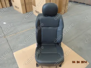 1287000034 Сиденье в сборе переднее левое (кожа,черная) Geely Emgrand X7