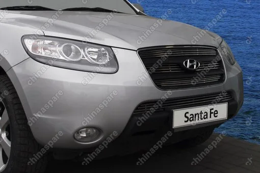 HSFE972266 Декоративный элемент воздухозаборника d10 (1 элемент из 4 трубочек ) "Hyundai Santa Fe" 2006-10 хром, HSFE.97.2266