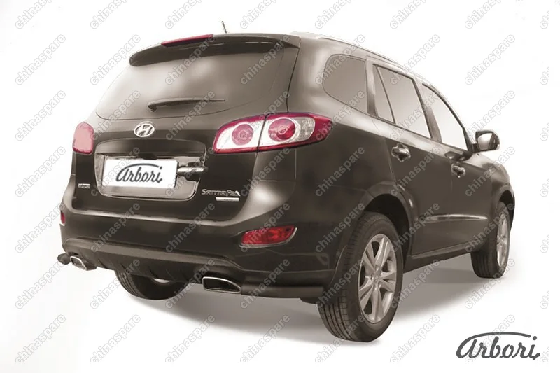 AFZDAHSFN12B Уголки d57 Arbori черн. для Hyundai SANTA-FE 2010-2012