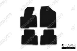 KVR01205401200k Коврики в салон Klever Econom HYUNDAI Santa Fe АКПП 2012-2017, кросс., 4 шт. (текстиль)