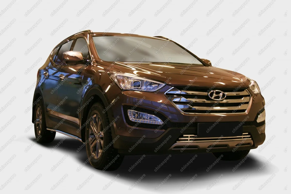 HYSF972350 Декоративные элементы воздухозаборника d16,Hyundai Santa Fe 2013- хром, HYSF.97.2350