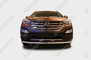 HYSF481615 Защита переднего бампера труба d60,Hyundai Santa Fe 2013-, HYSF.48.1615