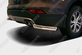 HYSF761629 Защита задняя уголки d76,Hyundai Santa Fe 2013-