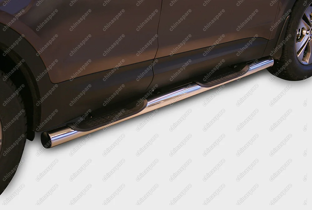 HYSF811623 Пороги с проступями d76,Hyundai Santa Fe 2013-, HYSF.81.1623